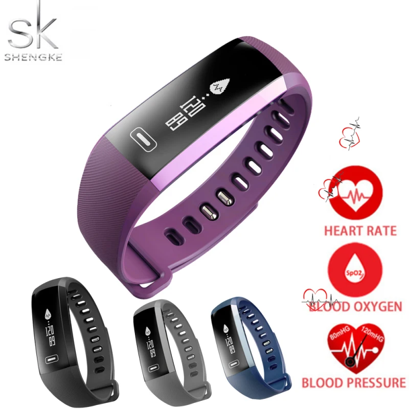 Original R5 pro Smart wrist Band Heart rate Blood Pressure Oxygen