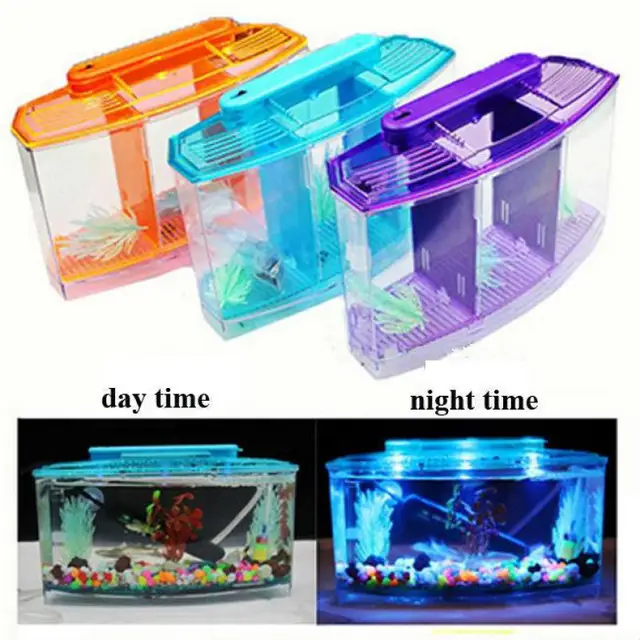 Aliexpress.com : Buy Acrylic Three Splits Aquarium Betta