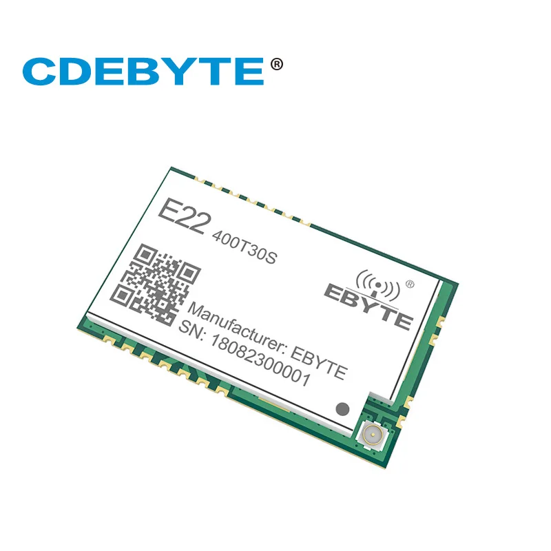 E22 400T30S 30dBm SMD UART SX1268 SX1262 беспроводной передатчик и приемник 1 Вт 433 мгц