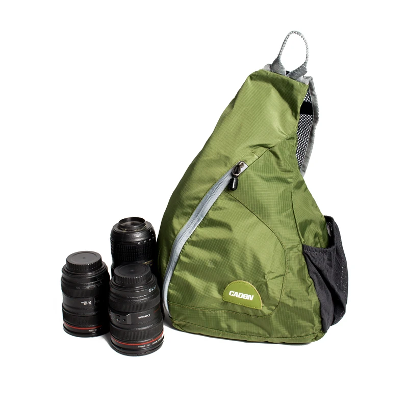 

CADeN Sling shoulder cross soft waterproof bags digital camera case for men women Cycling Camping Hiking Climbing Sports bag H5