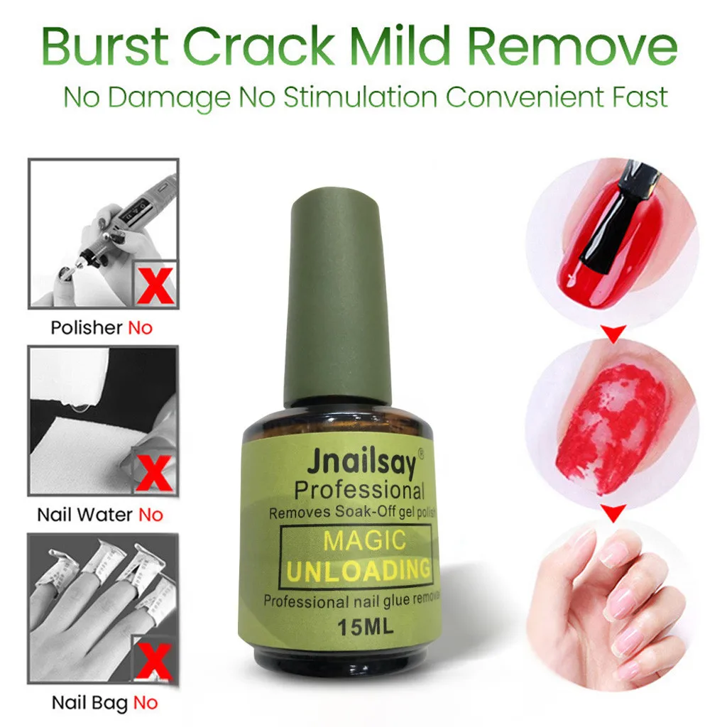 

Nail UV Gel Polish Burst Magic Remove Liquid Surface Layer Nail Art Primer Acrylic Clean Degreaser Soak Off Remover Lacquer *