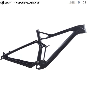 

2018 New Full Suspension Bike 29er Carbon mtb Bicycle frame DH 29er Chinese MTB Frameset High quality 29er MTB