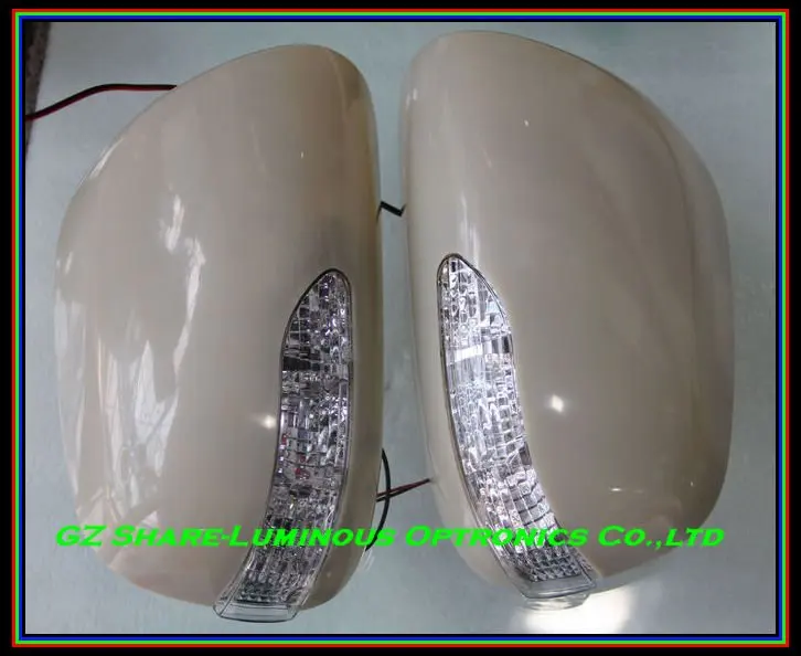 Professional! Taiwan LED Rearview Mirror Cover for TOYOTA