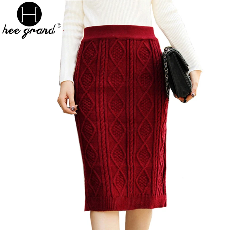 Women Skirt 2017 Autumn Winter Fashion Skirt Vintage Quilted Skirt Mid
