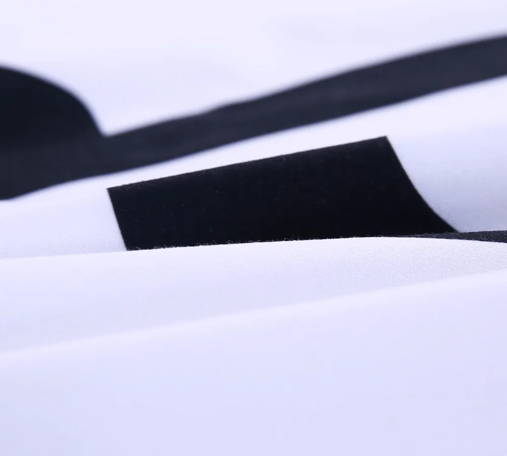 Black White Bedding Set 3 Pieces Queen King For Home