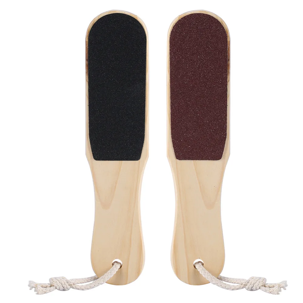 

1pcs Professional Double Side Foot Rasp File Hard Dead Skin Callus Remover Pedicure Feet Files Tools Wooden Foot Care