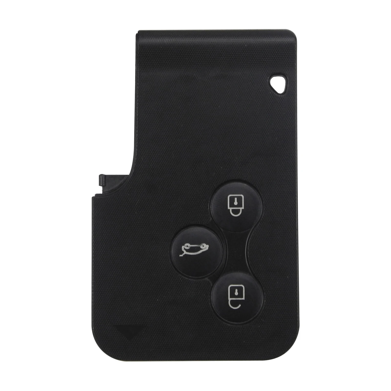 without blade Jingyuqin 3 кнопки смарт-ключ карта для Renault Clio Logan Megane 2 3 Koleos Scenic автомобильный брелок чехол для карты оболочка с маленьким ключом - Количество кнопок: without blade