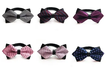 

2020 Fashion Explosion Models Dress British Double-Asian Double-angle Bow Unique Design Men's Wedding Dress Decorative Bow Tie