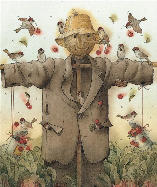 Kestutis-K-155-Scarecrow  Painting