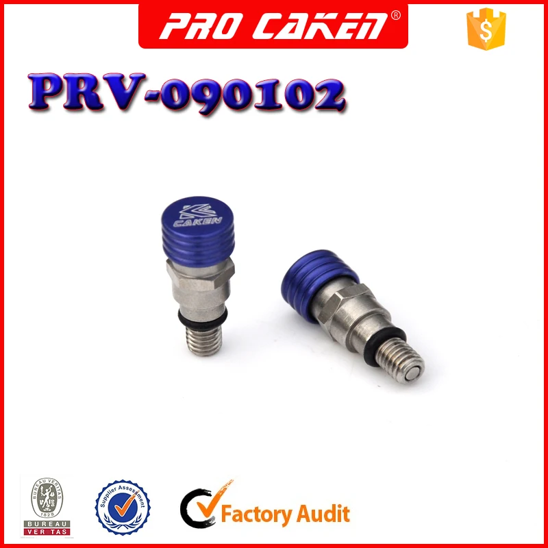 CNC M5 0.8MM Kayaba Showa Inverted Fork top Bleeder AIR Relief Valve