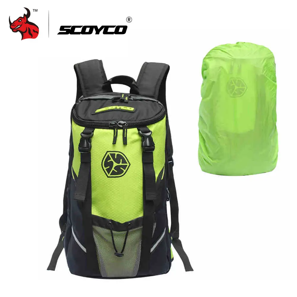 SCOYCO многофункциональная мотоциклетная сумка мотоциклетный рюкзак для шлема