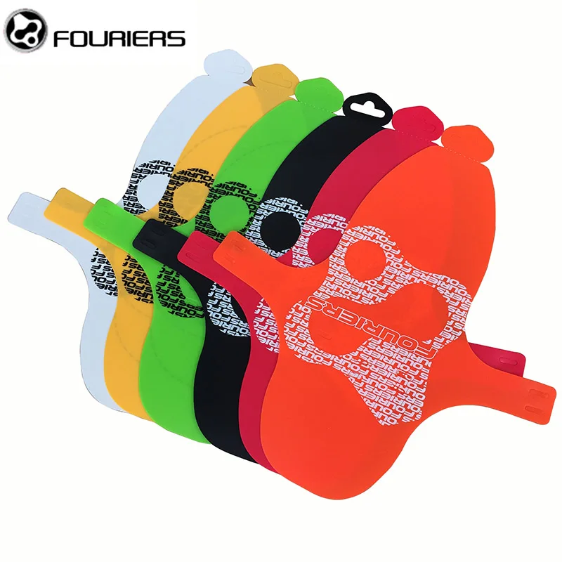 1 шт. Fouriers велосипед передняя вилка крылья защита от грязи MTB Mudguard PP 28g Multicolors