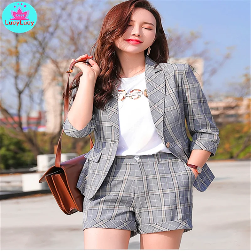 2019 spring and summer new women's Korean style net red single small suit short coat professional women blazer Formal Notched 2019 spring and summer new women's Korean style net red single small suit short coat professional women blazer Formal Notched
