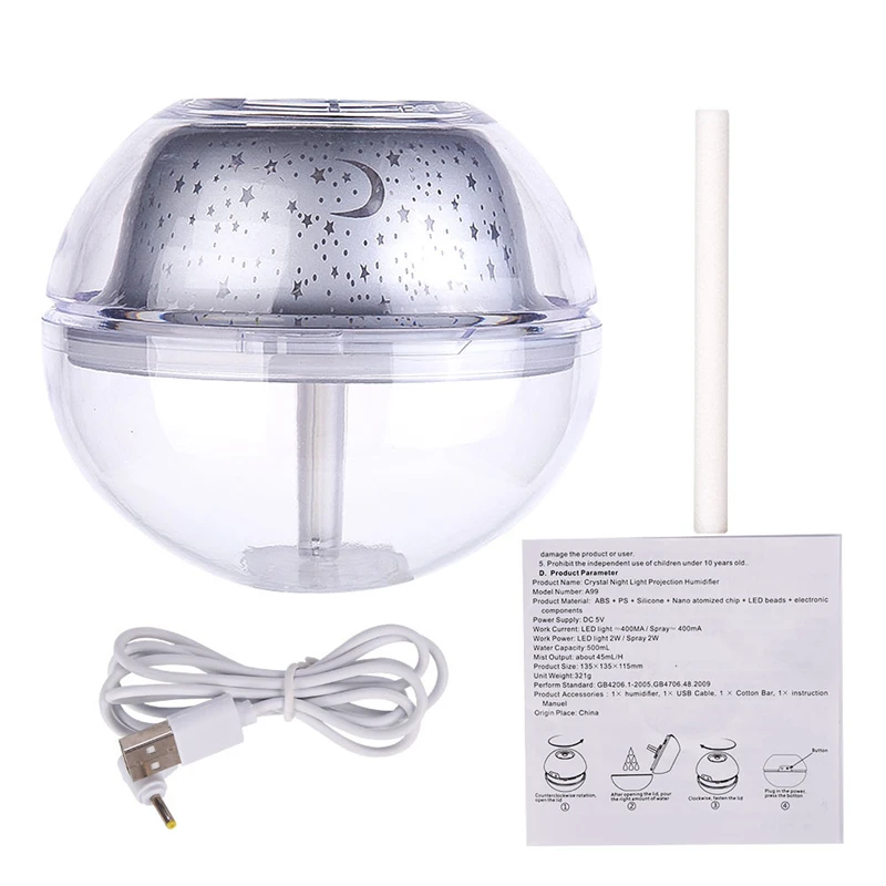 

Electric Aromatherapy Ultrasonic Humidifier Essential oil Aroma Diffuser Led Mist Maker Fogger Mini Portable Car Air Humidifier