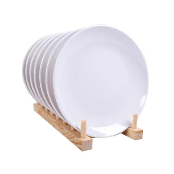 

17.5cmx17.5cm White Melamine Dinner Plate