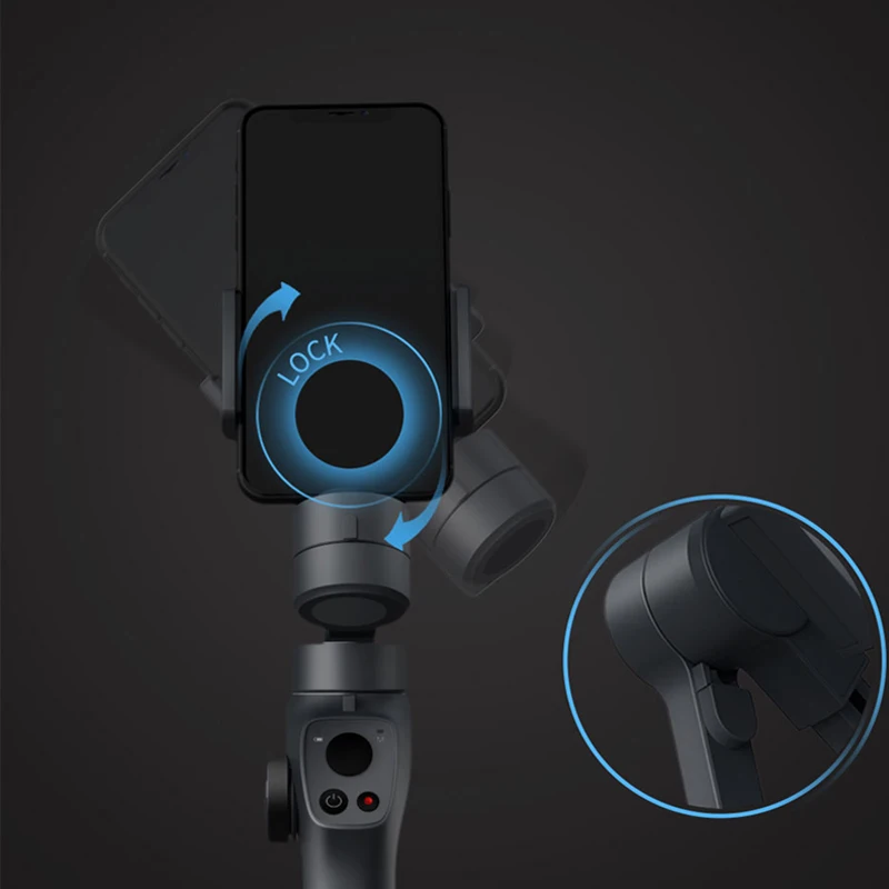  2019 new Funsnap Capture 2 3-axis Phone Handle Gimbal Stabilizer steadicam for Smartphone VS Zhiyun
