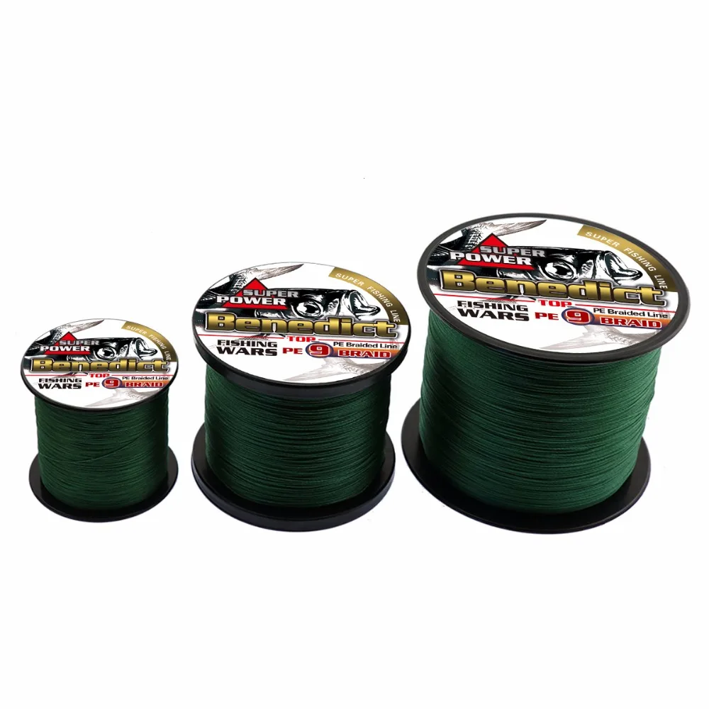 

Super 300M/347yards fishing line braided 9 strands pe line for sea fishing strong online fishing tackle round pe fishing cords