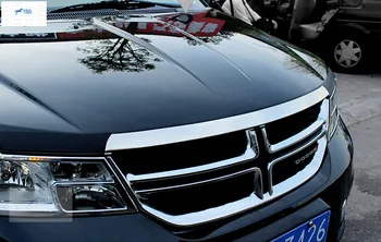

Lapetus Front Hood Bonnet Strip Front Engine Trim Decorative Strip Fit For Dodge Journey JCUV Fiat Freemont 2012 2013 2014 2015