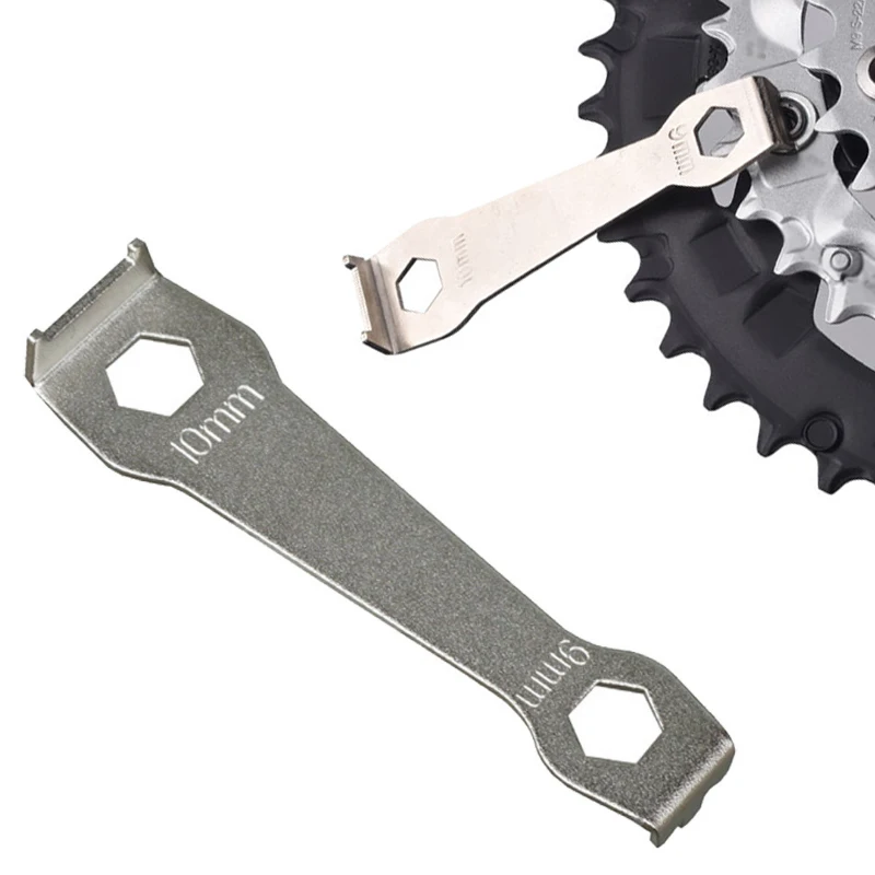 

MUQZI Bicycle Chain Wheel Nail Plate Dental Plate Screw Disassembly Tool Wrench Steel MTB Road Foldable Bike Cycling Repair Tool