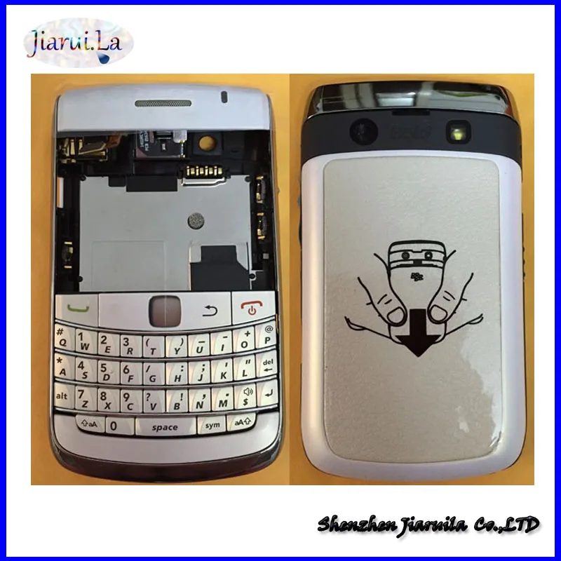 Для BlackBerry Bold 9700 9780 Корпус задняя крышка батареи чехол+ клавиатура+ Боковая кнопка+ логотип