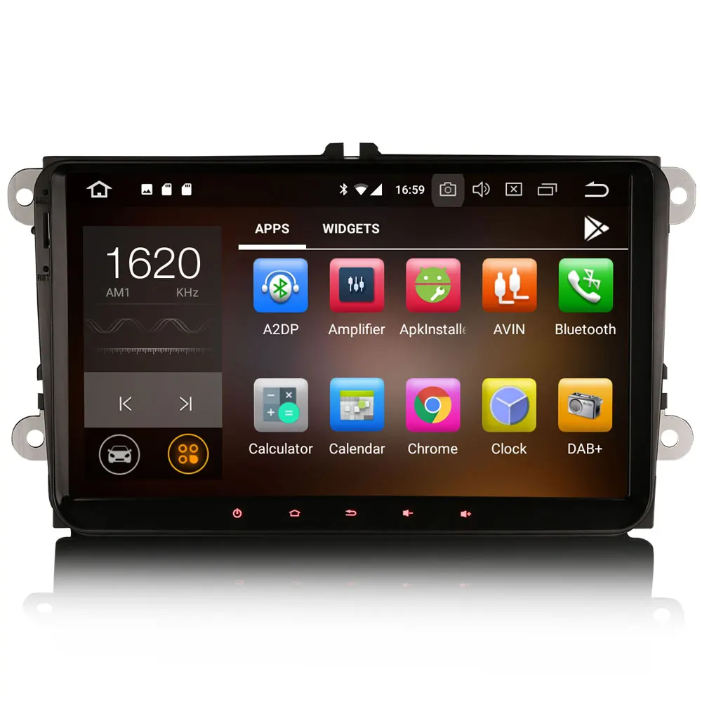 Discount 9" Android 9.0 OS Car Multimedia Navigation GPS Radio for Seat Altea 2004-2015 & Seat Toledo 2004-2015 & Seat Alhambra 2010-2016 1
