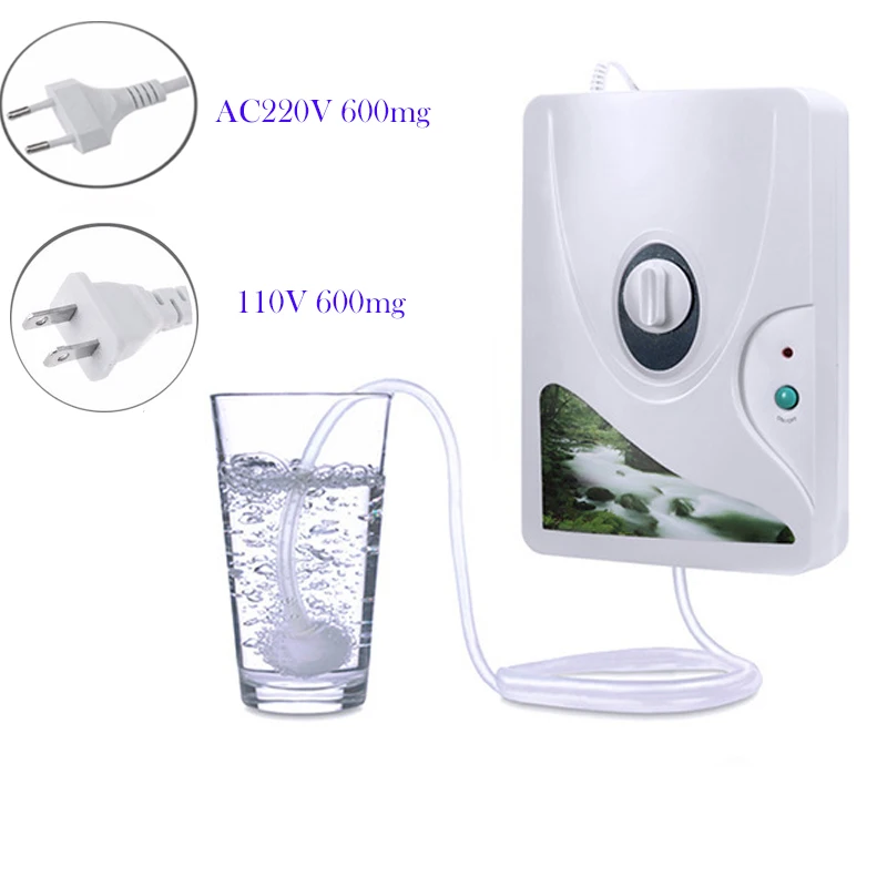 

Portable Active Ozone Generator Sterilizer Air purifier Purification Fruit Vegetables water food Preparation ozonator ionizator