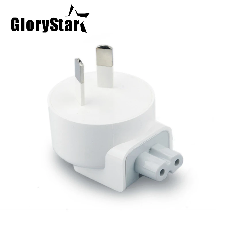 

Glory Star Wall AC Detachable Electrical AU Plug Duck Head for Apple iPad iPhone USB Charger MacBook Power Adapter