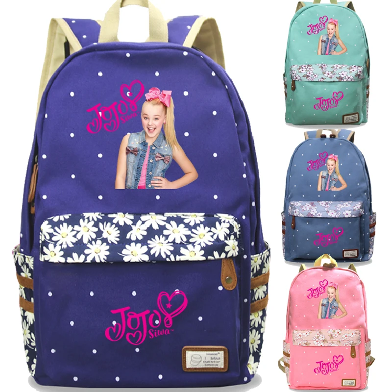 Рюкзак JoJo Siwa для студентов мальчиков и девочек мужчин женщин Новый Повседневный