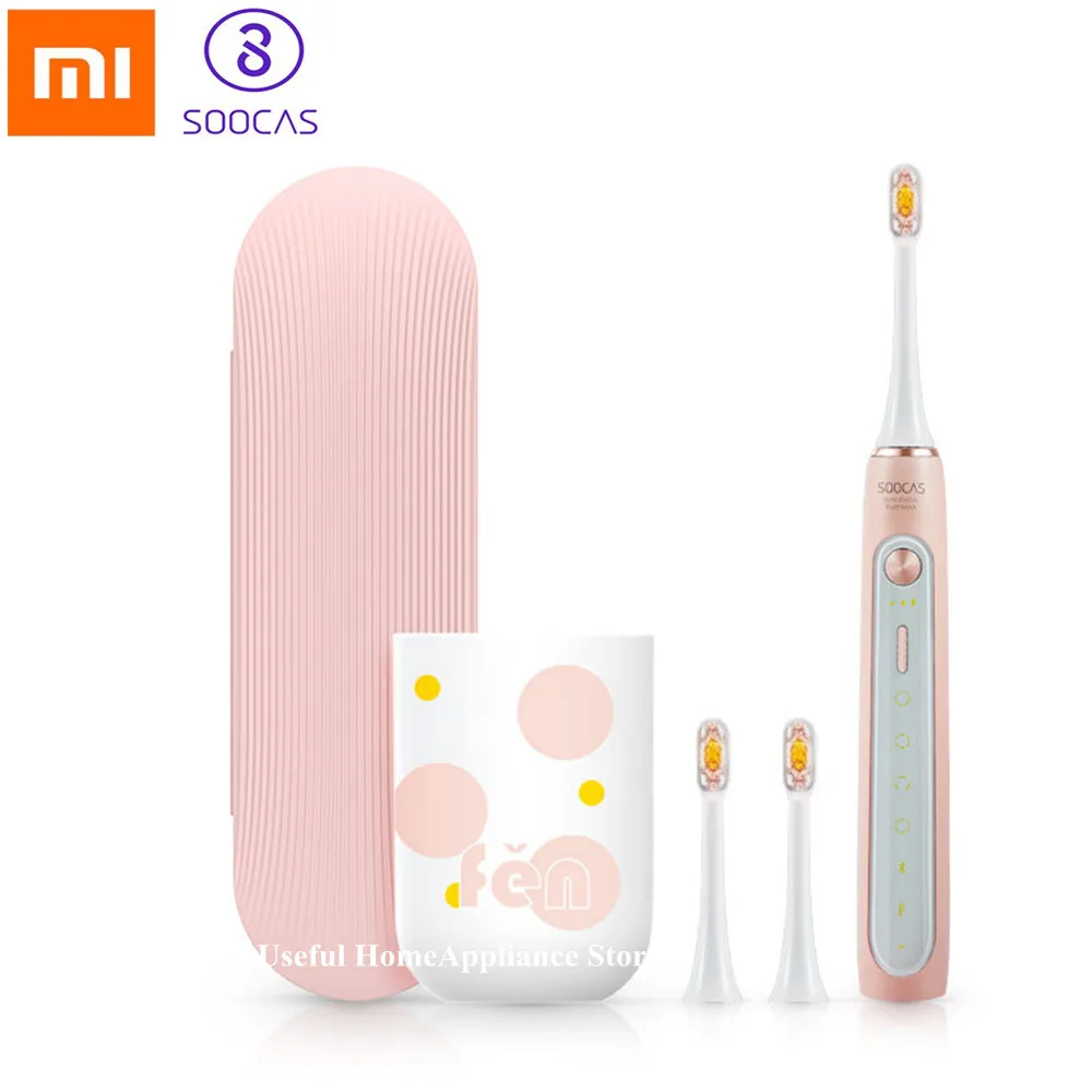 Xiaomi Soocas X5 Водонепроницаемая электрическая зубная щетка USB отбеливающая