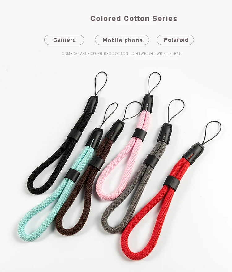 

BIZOE Polyester Cotton Digital Camera Wrist strap Hand Grip for Fujifilm Canon Nikon Sony Polaroid Pentax Panasonic Camera Strap