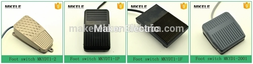 Высокое качество педаль переключатель CE стандартный металлический Педальный переключатель 15A легко контролировать MKTFS-2 проводной моментальный контакт микропереключатель