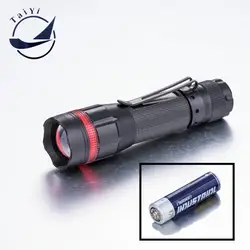 [TAIYI] Мини светодиодный фонарик CREE Q5 2000LM Водонепроницаемый Laterna Масштабируемые PortableTorch пальчиковые для детей для Применение + Батарея