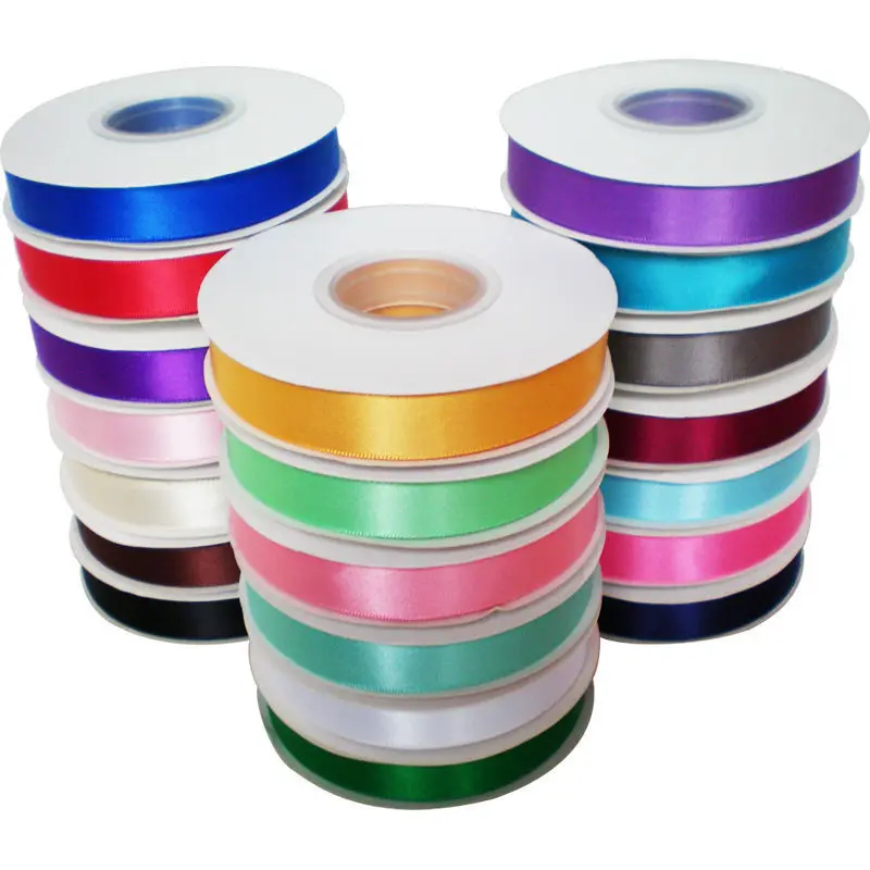 Grosgrain Ribbon Ivory White 40 Metres 25mm Total 2 Reels