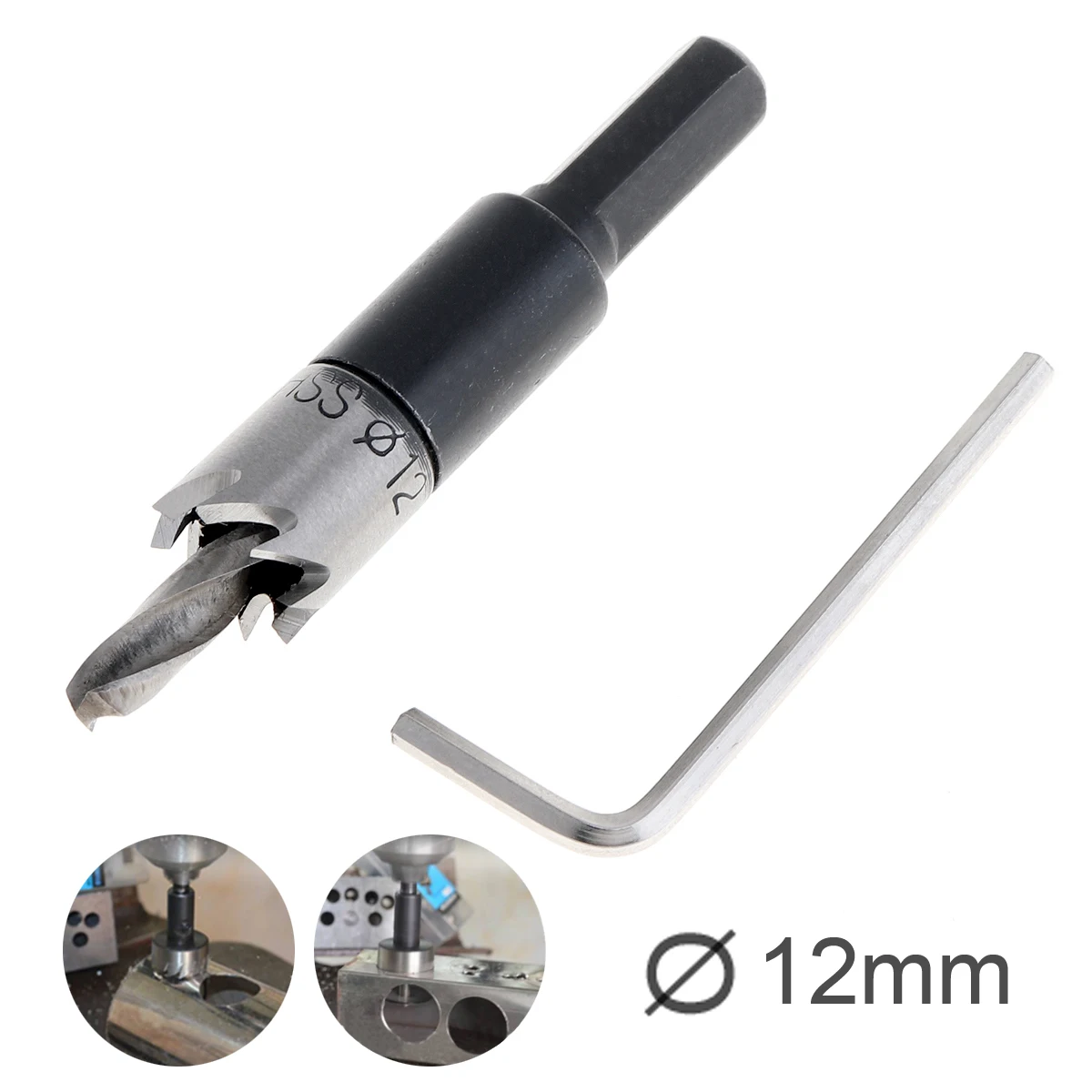 Buy Portable 12mm HSS Stainless Steel Hole Saw with