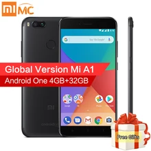 Global Version Xiaomi Mi A1 4GB 32GB Mi Smartphone 12.0MP Dual Camera Snapdragon 625 Octa Core 5.5″ FHD Display Android 7.1.2 CE