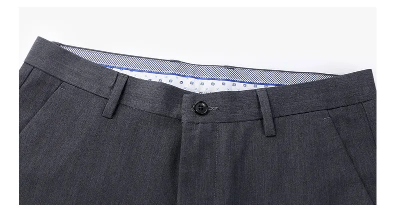3colors casual pants man straight classic business mens pants 2017 autumn new trousers for men full length Mid waist 29-36 9808-03