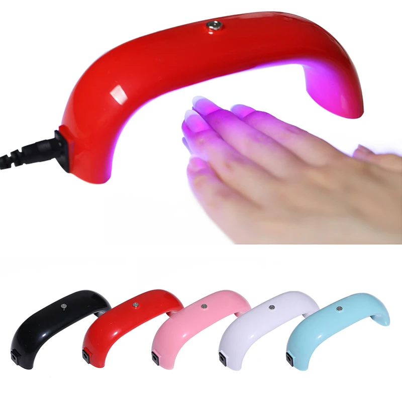

9W Mini LED lamp for drying nail curing lamp portable USB cable home use Gel Nail tools nail lamp DIY Manicure Tools
