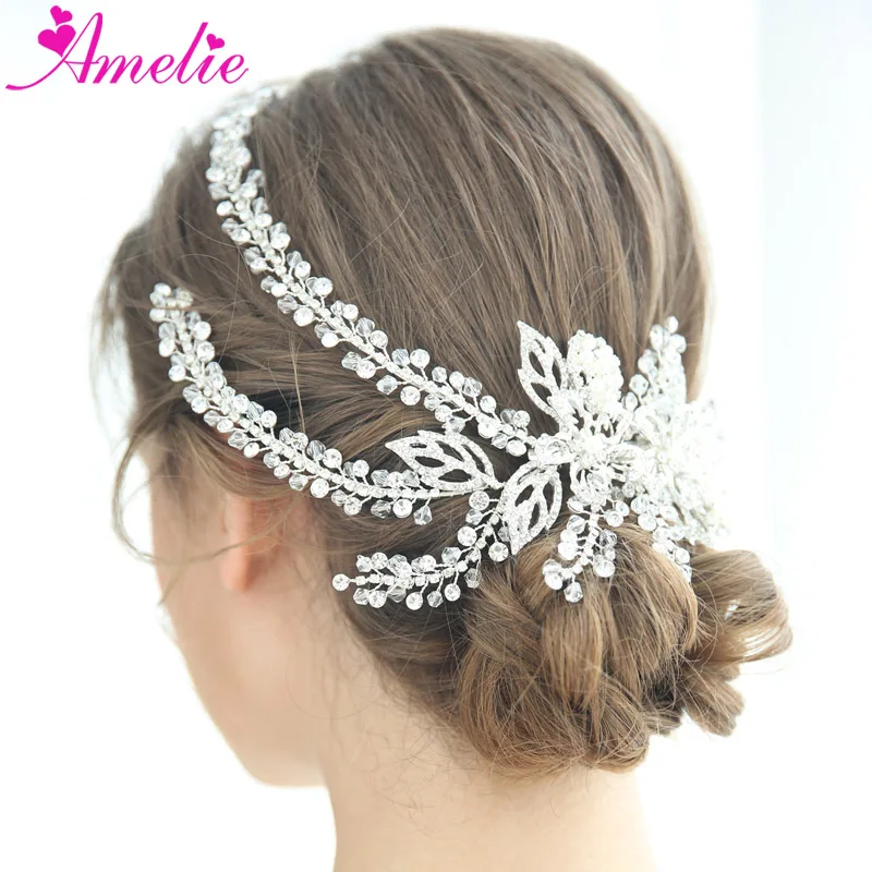 us 2678 30 off2019 girl headpiece crystal rhinestone bridal barrette  wedding hair accessories bridal jewelry hair clip for womenhair jewelry