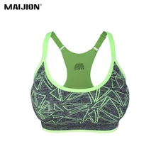 MAIJION женский Быстросохнущий жилет для бега, регулируемые ремни впитывают пот мягкий спортивный бюстгальтер, йога фитнес Нижнее белье стрейч майки