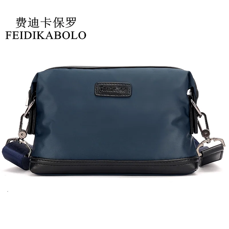 FEIDIKABOLO Nylon Messenger Bag Men&#39;s Shoulder Bag Small Male Crossbody Bags Multi Function ...