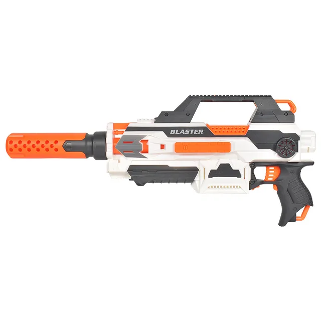 Modified Front Tube Decoration for Nerf - Orange + Grey For Nerf Gun Modifiction 2