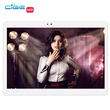 CIGE M9 Free shipping 10 inch MTK8752 3G 4G Dual SIM GPS 4GB/32GB Android 6.0 Tablet PC support Google Play store Android 6.0