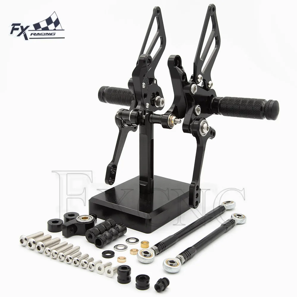 

For Ducati 1098/S 2007-2008 1198 09-11 848 EV0 2008-2013 Motorcycle Footrest Rear Set Footpeg Rearset STREETFIGHTER 848 1100