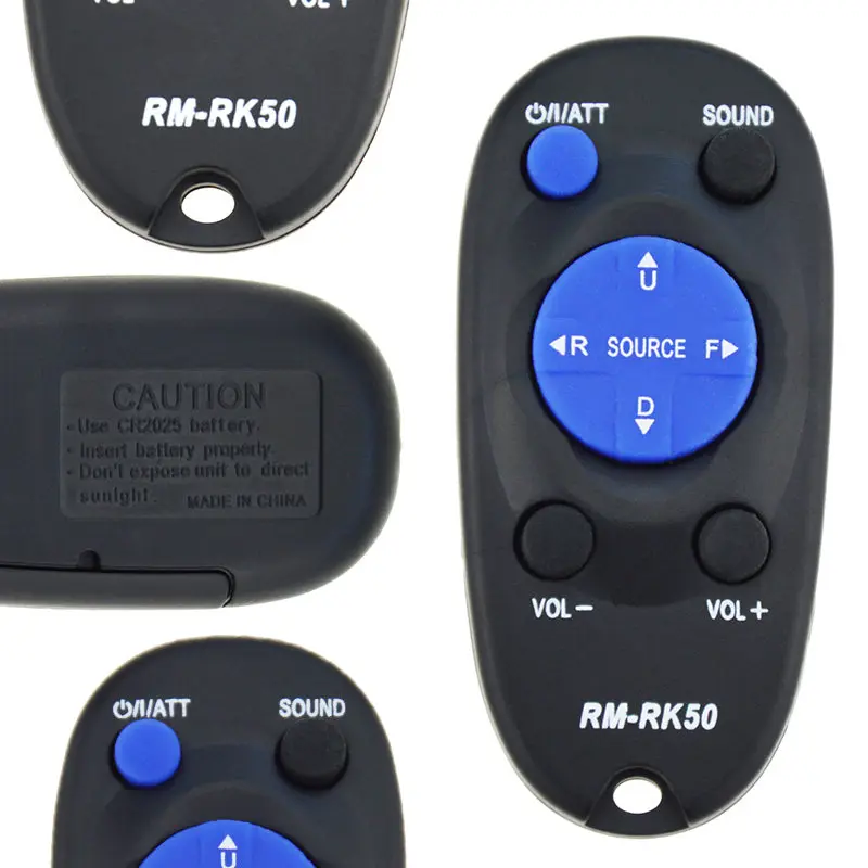 Mayitr 1pc New Replacement Remote Controller Wireless Car Stereo Remote Control For JVC Car Stereo RM-RK50 RM-RK52