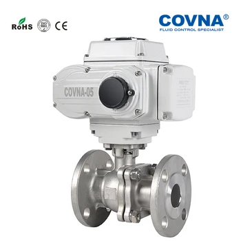 

ANSI Flange 3'' Motorized Flanged Ball Valve On Off Type 2 Ways Electric Flanged Ball Valve Full Port