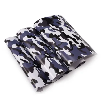 

Light Blue Camo Vinyl Wrap Camouflage Bubble Free For Car Wrapping Auto Body Graphic Wrapping Film Truck SIZE