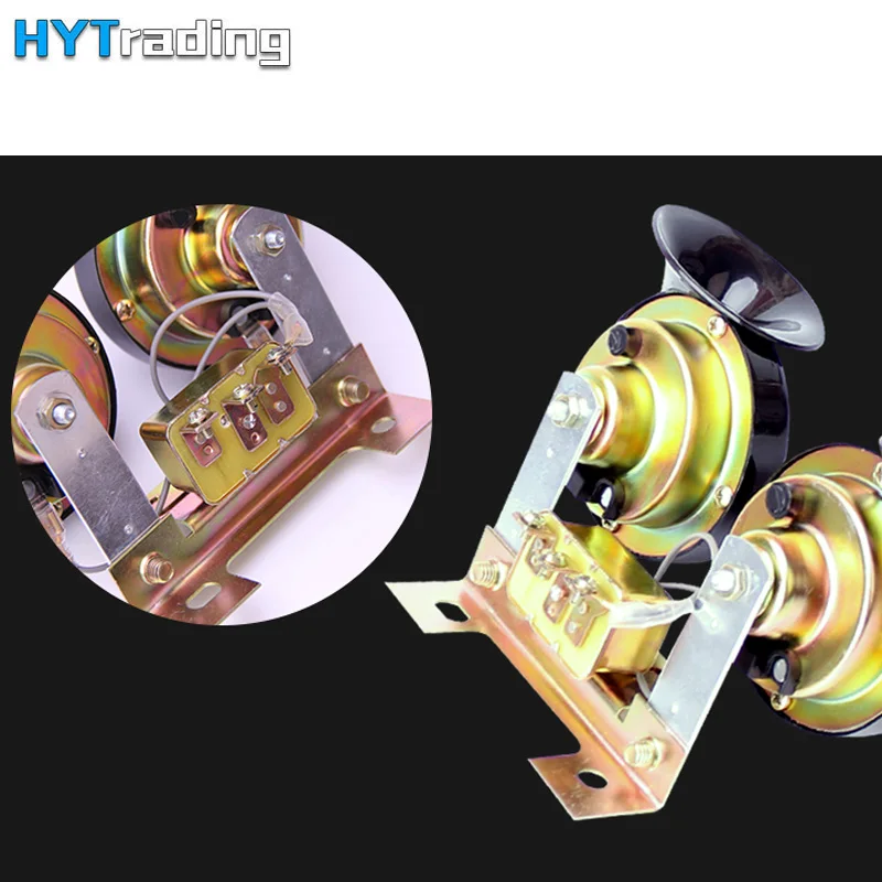 12 В 130 дБ тональный Громкий Рог авто громкоговоритель сигнализация автомобиль лодка автомобиль мотор мотоцикл Фургон Грузовик сирена для автомобиля рог сигнал