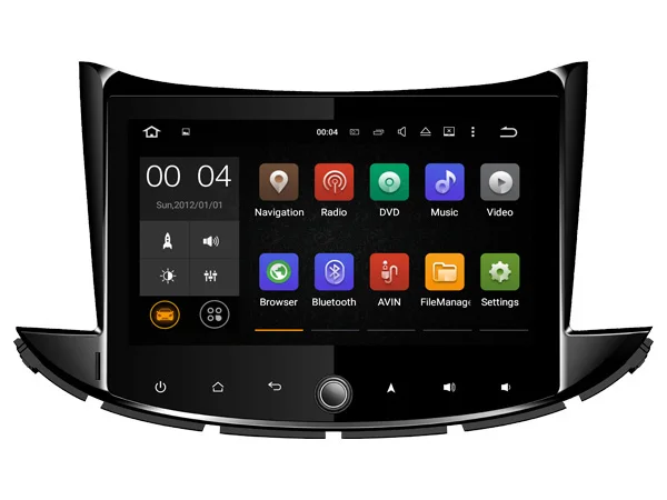 ELANMEY Расширенный gps навигация для CHEVROLET TRAX- автомобильные аксессуары android 9,0 автомобильный DVD Радио Стерео bluetooth устройство