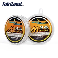 Сверхпрочная 9 Размер 100 м/109yd 75% углеродистая прозрачная мощная профессиональная рыболовная линия, японская рыболовная леска, рыболовные снасти, Pesca