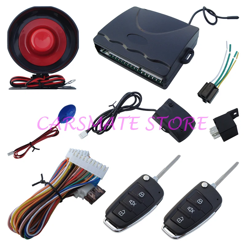 

In Stock Classic One Way Car Alarm System With LED Status Indicator Many Blank Keys Are Selectable Fast Shipping In 24 Hours!